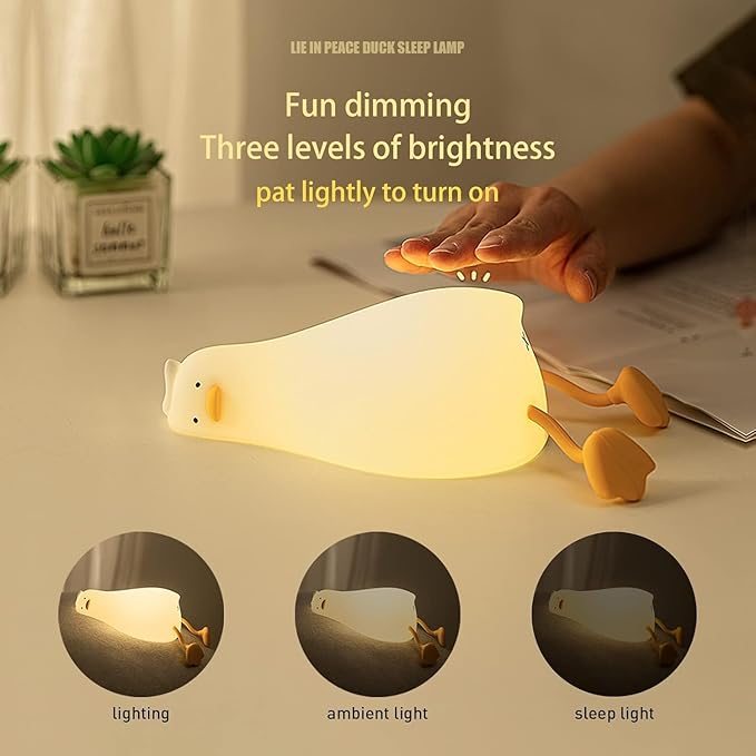 slipping Duck Night Light