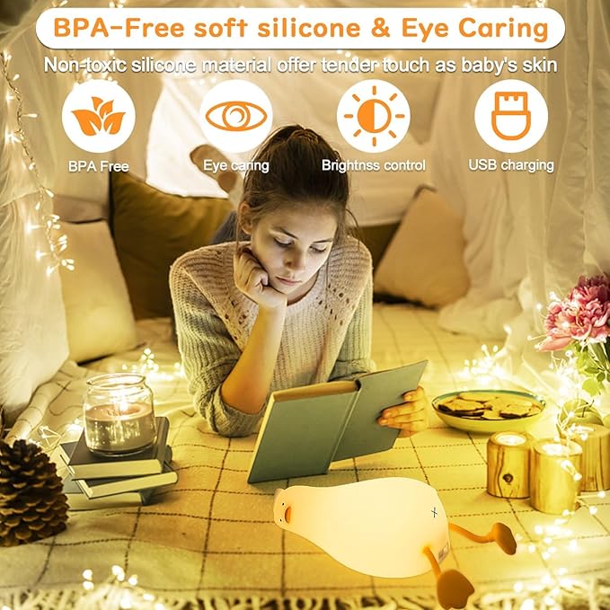 slipping Duck Night Light