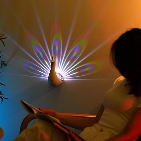 Peacock Wall Light